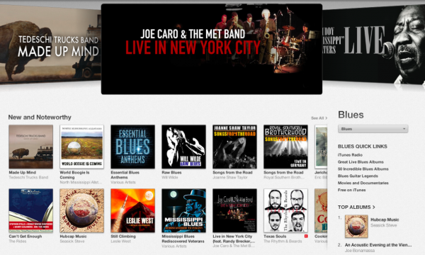 Joe Caro and The Met Band-iTunes Banner